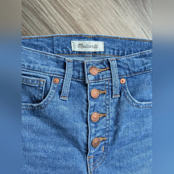 Madewell Denim - Madewell 10" High-Rise Skinny Jeans